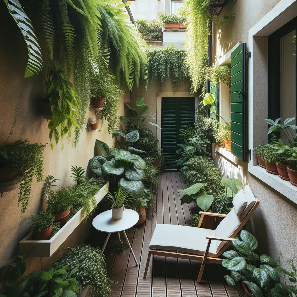 Astuces pour aménager un petit balcon en espace verdoyant