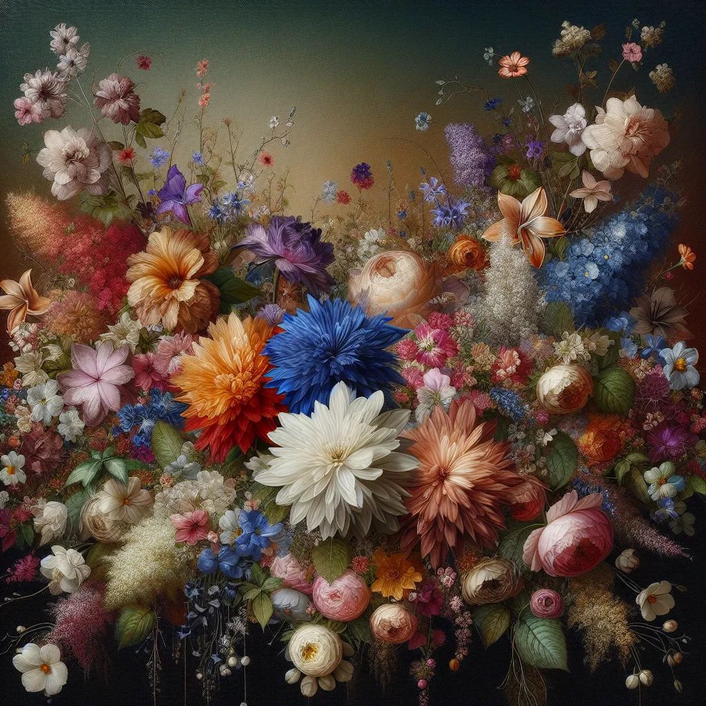 La beauté des fleurs: un voyage à travers les couleurs et les parfums